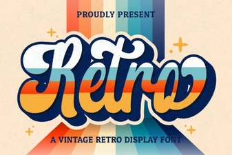 Stylish Retro Script Fonts for Modern Design Projects