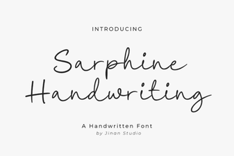 Sarphine Font Design Ideas & Free Download