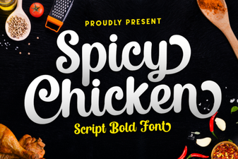 Crafting with Spicy Chicken Font: Design & Creativity